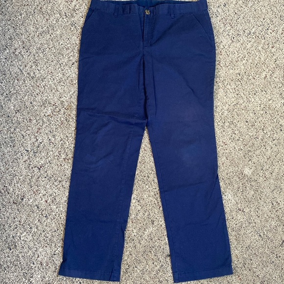 Laura Scott Women’s Blue Straight Leg Pants Sz 12 - Picture 1 of 6